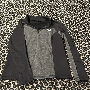 Fila fleece pullover zip up